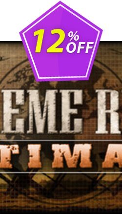 12% OFF Supreme Ruler Ultimate PC Coupon code