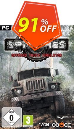 91% OFF Spintires PC Coupon code