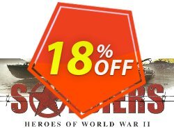 18% OFF Soldiers Heroes of World War II PC Discount