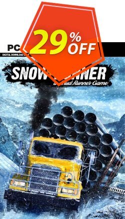 SnowRunner PC Coupon discount SnowRunner PC Deal - SnowRunner PC Exclusive offer 