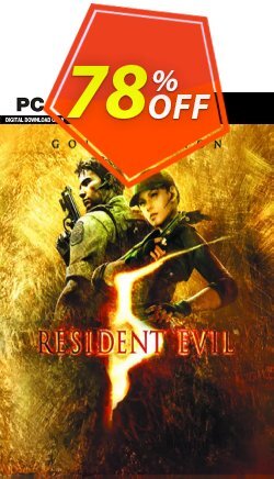 78% OFF Resident Evil 5 Gold Edition PC Discount