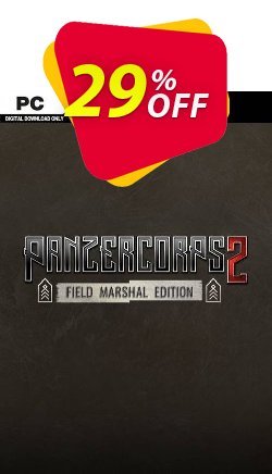 Panzer Corps 2 - Field Marshal Edition PC Coupon discount Panzer Corps 2 - Field Marshal Edition PC Deal - Panzer Corps 2 - Field Marshal Edition PC Exclusive offer 