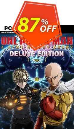 87% OFF One Punch Man: A Hero Nobody Knows - Deluxe Edition PC Coupon code
