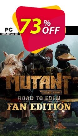 73% OFF Mutant Year Zero: Road to Eden - Fan Edition PC Coupon code