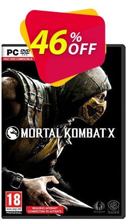 46% OFF Mortal Kombat X PC Coupon code