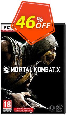 46% OFF Mortal Kombat X PC Coupon code