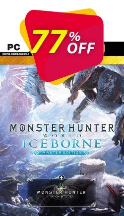 Monster Hunter World: Iceborne Master Edition Deluxe PC Deal