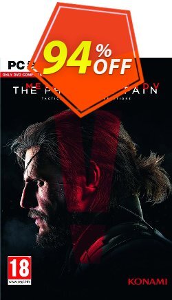 Metal Gear Solid V 5: The Phantom Pain PC Coupon discount Metal Gear Solid V 5: The Phantom Pain PC Deal - Metal Gear Solid V 5: The Phantom Pain PC Exclusive offer 