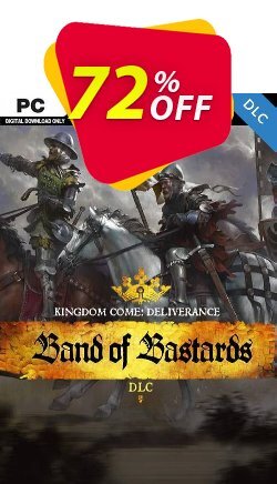 72% OFF Kingdom Come Deliverance PC – Band of Bastards DLC Coupon code