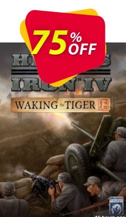 75% OFF Hearts of Iron IV 4 Waking the Tiger PC Coupon code