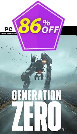 86% OFF Generation Zero PC Coupon code
