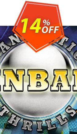 14% OFF Fantastic Pinball Thrills PC Coupon code