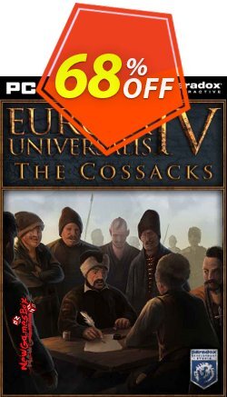 68% OFF Europa Universalis IV 4 PC Cossacks DLC Coupon code