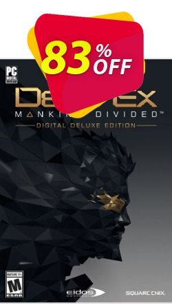 83% OFF Deus Ex Mankind Divided Digital Deluxe Edition PC Coupon code