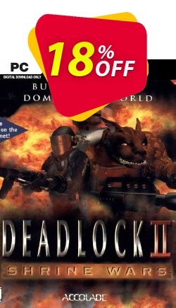 18% OFF Deadlock II Shrine Wars PC Coupon code