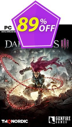 89% OFF Darksiders III 3 PC Coupon code