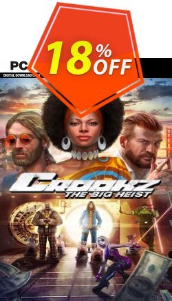 18% OFF Crookz The Big Heist PC Coupon code