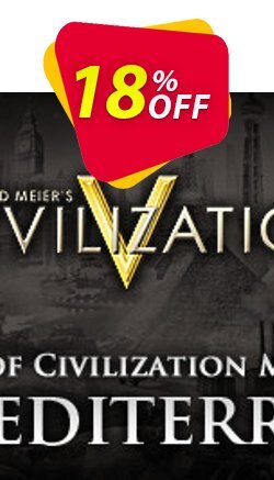 18% OFF Civilization V Cradle of Civilization Map Pack Mediterranean PC Coupon code