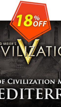 18% OFF Civilization V Cradle of Civilization Map Pack Mediterranean PC Coupon code