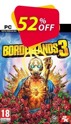 52% OFF Borderlands 3 PC + DLC - EU  Coupon code