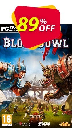 89% OFF Blood Bowl 2 PC Coupon code