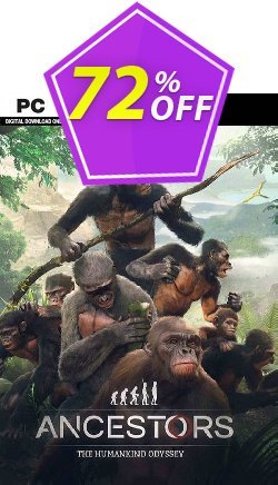 72% OFF Ancestors - The Humankind Odyssey PC - EU  Coupon code
