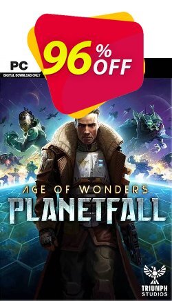 96% OFF Age of Wonders Planetfall PC + DLC Coupon code