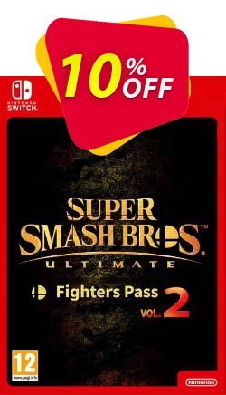 10% OFF Super Smash Bros. Ultimate - Fighters Pass Vol. 2 Switch Coupon code