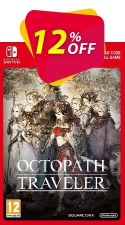 12% OFF Octopath Traveler Switch Coupon code