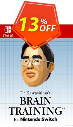 13% OFF Dr Kawashima's Brain Training Switch Coupon code