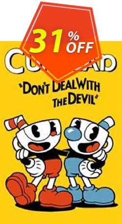 31% OFF Cuphead PC Coupon code
