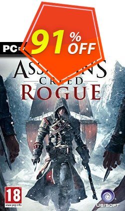 91% OFF Assassin's Creed Rogue PC Coupon code