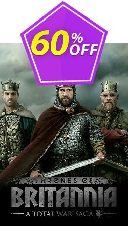 60% OFF Total War Saga: Thrones of Britannia PC Coupon code