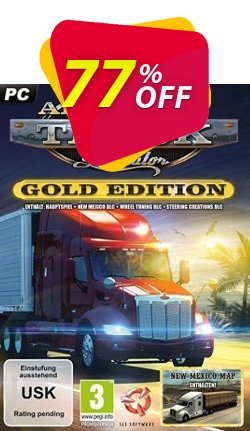 American Truck Simulator Gold Edition PC Coupon discount American Truck Simulator Gold Edition PC Deal - American Truck Simulator Gold Edition PC Exclusive Easter Sale offer 