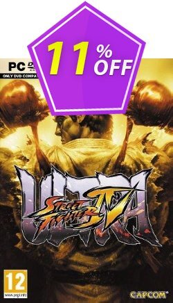 11% OFF Ultra Street Fighter IV 4 PC Coupon code
