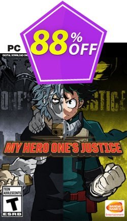 88% OFF My Hero One's Justice PC Coupon code