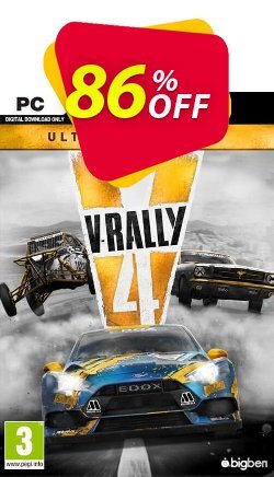 86% OFF V-Rally 4 Ultimate Edition PC Coupon code