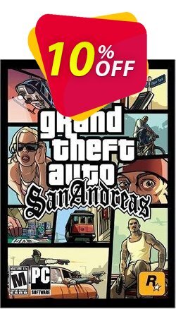 10% OFF Grand Theft Auto - San Andreas Download - PC  Coupon code