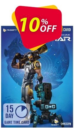 10% OFF WildStar 15 Day Game Time Card PC Coupon code