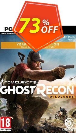 73% OFF Tom Clancy's Ghost Recon Wildlands Gold Edition - Year 2 PC Discount