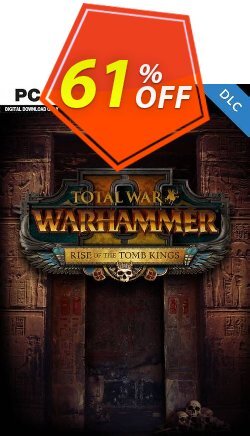 Total War Warhammer II 2 PC - Rise of the Tomb Kings DLC - WW  Coupon discount Total War Warhammer II 2 PC - Rise of the Tomb Kings DLC (WW) Deal - Total War Warhammer II 2 PC - Rise of the Tomb Kings DLC (WW) Exclusive Easter Sale offer 