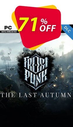 71% OFF Frostpunk: The Last Autumn PC Coupon code