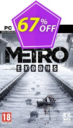 67% OFF Metro Exodus PC Coupon code