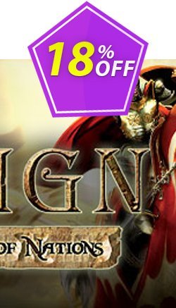 18% OFF Reign Conflict of Nations PC Coupon code