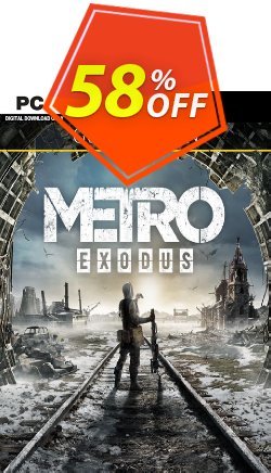 58% OFF Metro Exodus - Gold Edition PC Coupon code