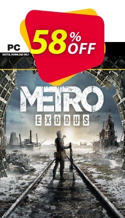 58% OFF Metro Exodus - Gold Edition PC Coupon code