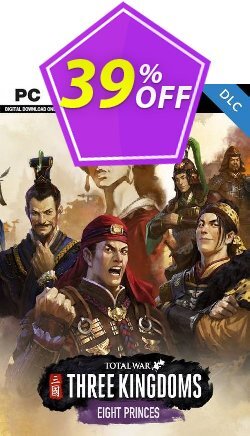 Total War: THREE KINGDOMS PC - Eight Princes DLC (EU) Deal