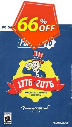 66% OFF Fallout 76 Tricentennial Edition PC - EMEA  Discount