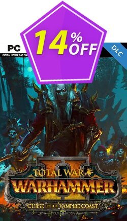 Total War Warhammer II 2 PC - Curse of the Vampire Coast DLC - EU  Coupon discount Total War Warhammer II 2 PC - Curse of the Vampire Coast DLC (EU) Deal - Total War Warhammer II 2 PC - Curse of the Vampire Coast DLC (EU) Exclusive Easter Sale offer 