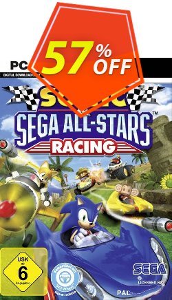 57% OFF Sonic & SEGA All-Stars Racing PC Coupon code
